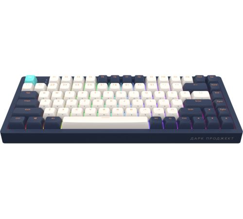 Клавиатура Дарк Проджект KD83A g3ms Sapphire, темно-синий