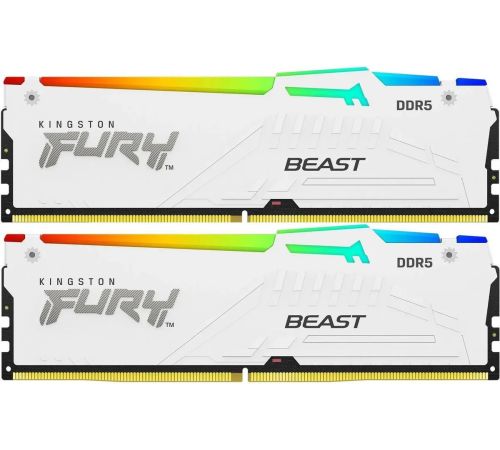 Оперативная память Kingston FURY Beast RGB 2x16ГБ DDR5 6400 МГц KF564C32BWEAK2-32