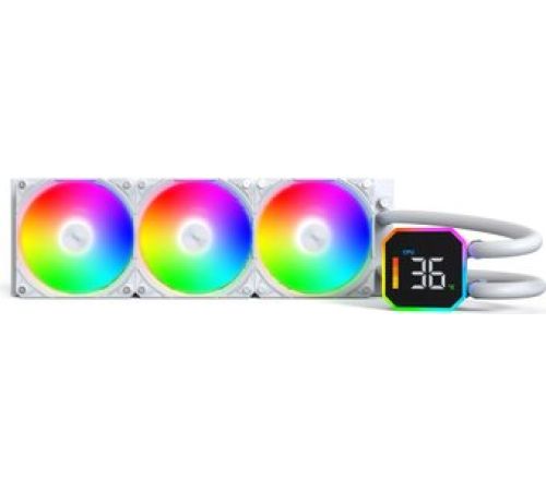 Система жидкостного охлаждения для процессора Montech HyperFlow Digital 360 белый