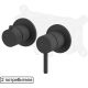 Смеситель Whitecross Y1242BL черный матовый