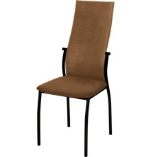 Стул Древпром Престиж ДП2-19 черный матовый/катания корица