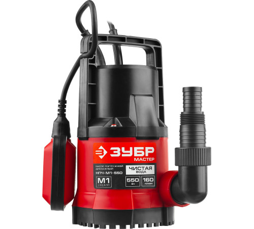 Дренажный насос Зубр Мастер НПЧ-М1-550