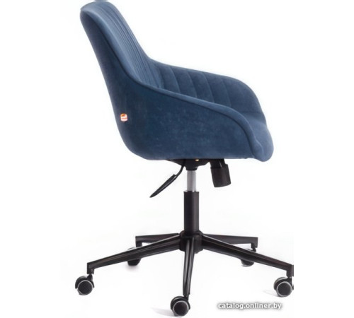 Офисное кресло TetChair Dublin велюр Clermon, синий 145