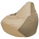 Кресло-мешок Flagman Груша Мини L Г0.1-136 светло-бежевый/темно-бежевый