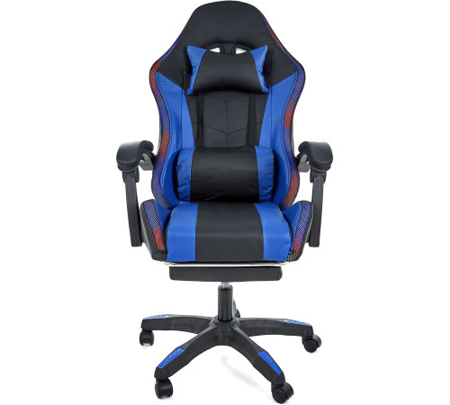 Кресло Jiqiao DG8003 черный/синий