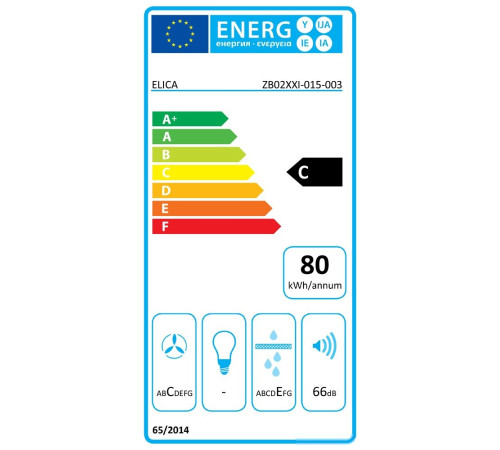 Кухонная вытяжка Elica Pandora BL/F/90 [PRF0120979]