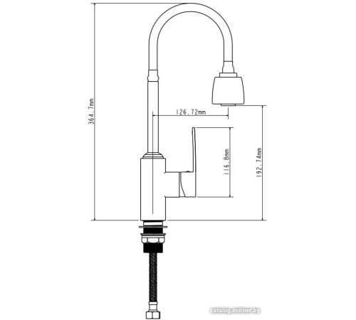 Смеситель Ekko E44151-7
