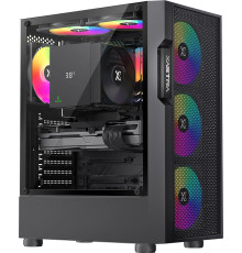 Корпус XASTRA A302 4FRGB черный