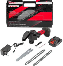 Аккумуляторная пила ForceKraft FK-WT03156 с 1-им АКБ, кейс