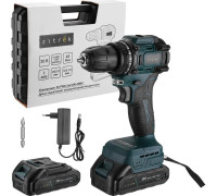 Дрель-шуруповерт Zitrek Greenpower 20 PRO 085-1314 с 2-мя АКБ, кейс