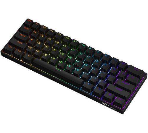 Клавиатура Akko 3061S HE Black Shine-Through Akko Cream Yellow V3