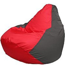 Кресло-мешок Flagman Груша Медиум Г1.1-232 красный/чёрный
