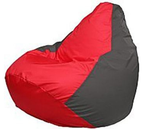 Кресло-мешок Flagman Груша Медиум Г1.1-232 красный/чёрный