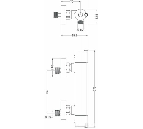 Смеситель Deante Joko BOJ 04BT