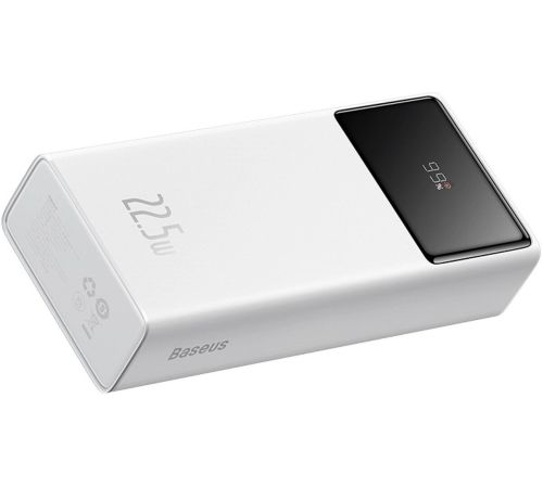 Внешний аккумулятор Baseus EnerFill FP41 Power Bank 22.5W 30000mAh белый