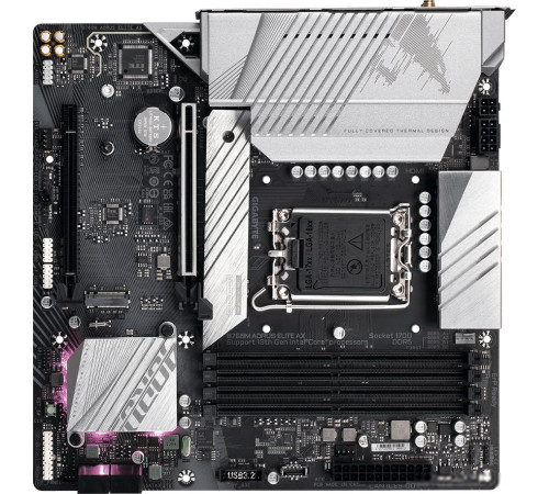 Материнская плата Gigabyte B760M Aorus Elite AX rev. 1.0