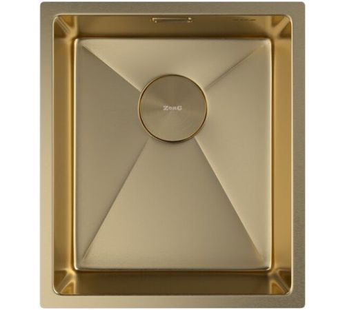 Кухонная мойка ZorG Zerox 38 U / IF PVD Gold