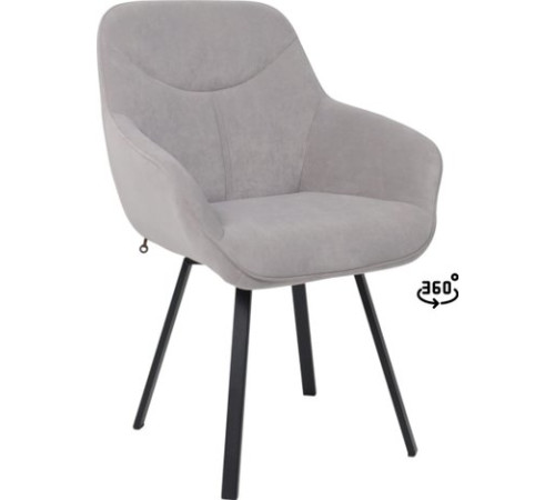 Стул Мамадома Romeo smile 360 b22 Grey Lux/черный