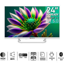 Телевизор Topdevice Frameless Neo TDTV24CS04H_WE