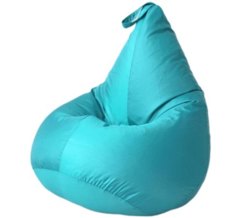 Кресло-мешок Kreslomeshki Капля Оксфорд 210 XXL, бирюза