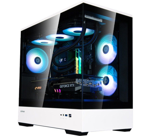 Корпус Zalman P30 черный/белый