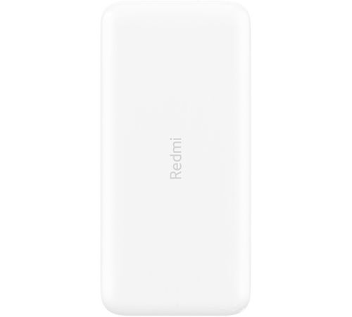 Портативное зарядное устройство Xiaomi Redmi Power Bank 20000mAh белый, международная версия