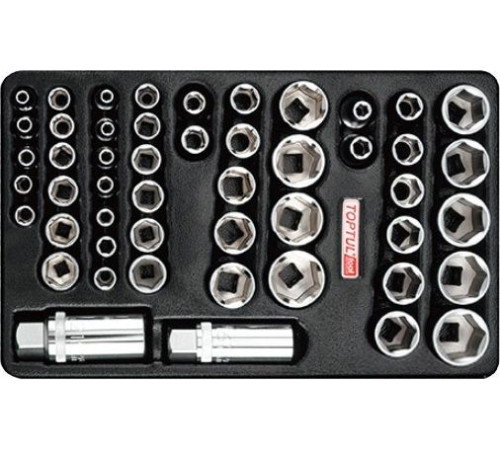 Набор торцевых головок Toptul GZA-5001 50 предметов