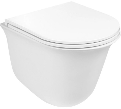 Унитаз подвесной WeltWasser Amberg 506 + Telbach 004 GL-WT + Amberg RD-WT