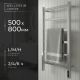 Полотенцесушитель Wellerein LD0105 50x80, хром