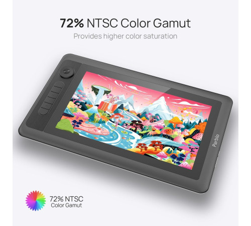 Графический монитор Parblo Coast 12 Pro Gen2 черный