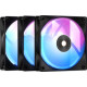 Комплект вентиляторов для корпуса Ocypus Delta F12 BK ARGB 3IN1