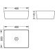 Умывальник Lauter 21674B + Cascade 21СК0655C