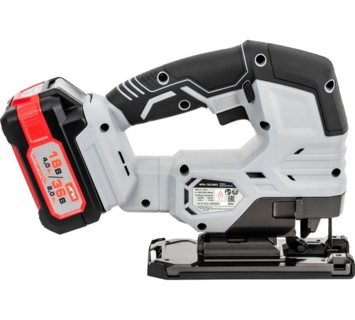 Электролобзик Интерскол МПА-125/36ВЭ 822.2.2.70 с 2-мя АКБ, кейс