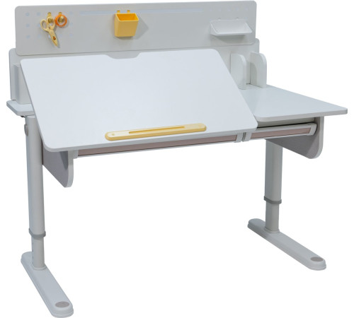 Ученический стол ErgoSmart Caravel книжная полка Wooden space