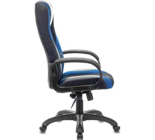 Кресло Brabix Rapid GM-102 черный/синий