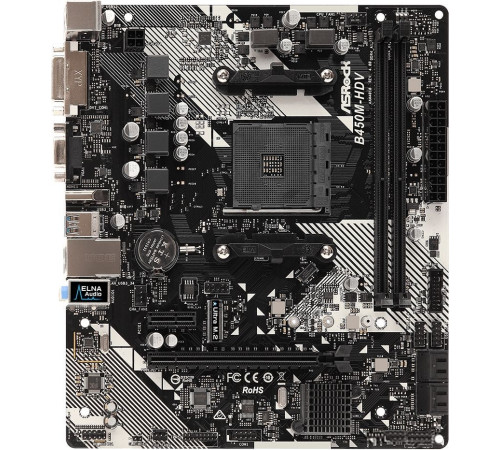 Материнская плата ASRock B450M-HDV R4.0