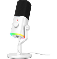 Проводной микрофон Maono PD100X белый