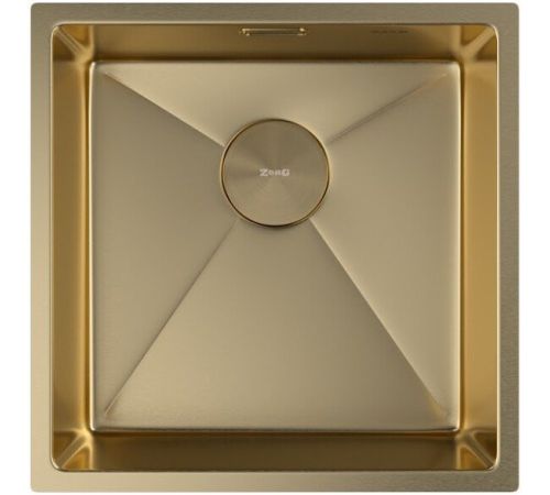 Кухонная мойка ZorG Zerox 44 U / IF PVD Gold