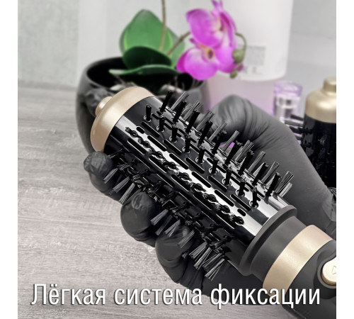 Фен-щетка Holt HT-HDB-001 черный