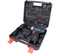 Дрель-шуруповерт FORSAGE BT-CD11-A1 с 2-мя АКб, кейс, набор оснастки