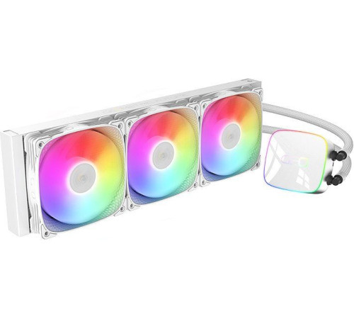 Система жидкостного охлаждения для процессора Geometric Future Eskimo Junior Neon 36 белый