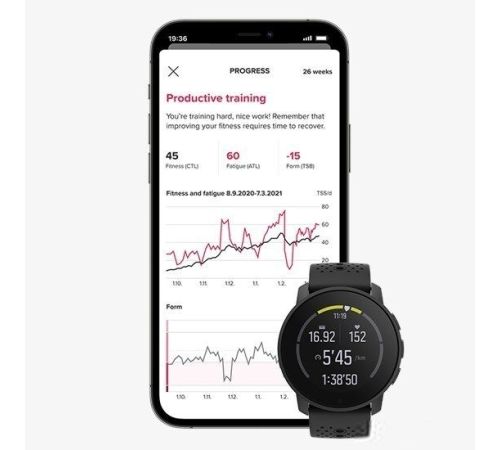 Умные часы Suunto 9 Peak Titanium синий гранит