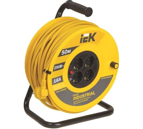 Удлинитель на катушке IEK WKP15-16-04-50-44