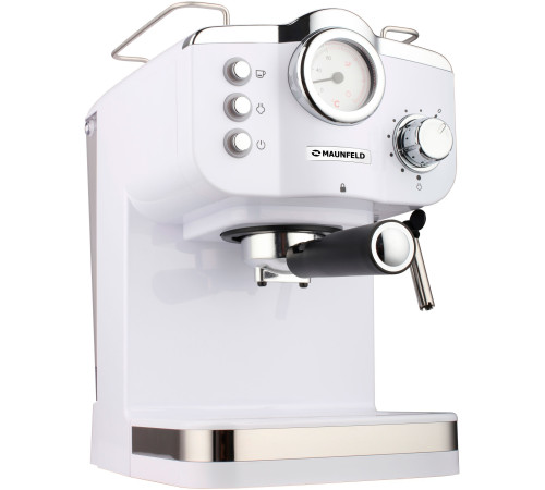 Рожковая кофеварка MAUNFELD MF-735WH Pro