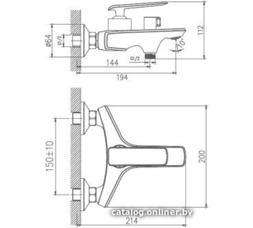 Смеситель Haiba HB60548-8 белый