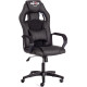Кресло TetChair Driver иск. кожа/ткань, черный/черный