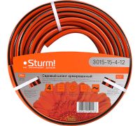 Шланг Sturm 3015-15-4-12 оранжевый, 1/2