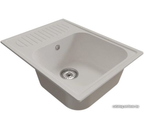 Кухонная мойка Mixline ML-GM18 551975 ультра-белый