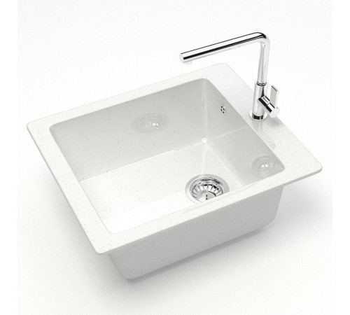 Кухонная мойка MARRBAXX Карельский камень модель 8/G31 F008G031 белый
