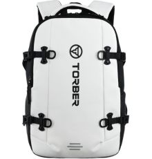Городской рюкзак Torber Xtreme 18 TS1101WH белый/черный
